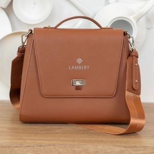 New Lambert vegan bag , Brown colour